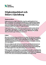 Högkostnadskort frikort