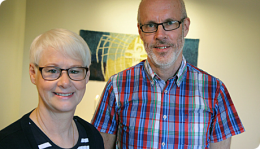 Maud Cajdert och Mats Johansson