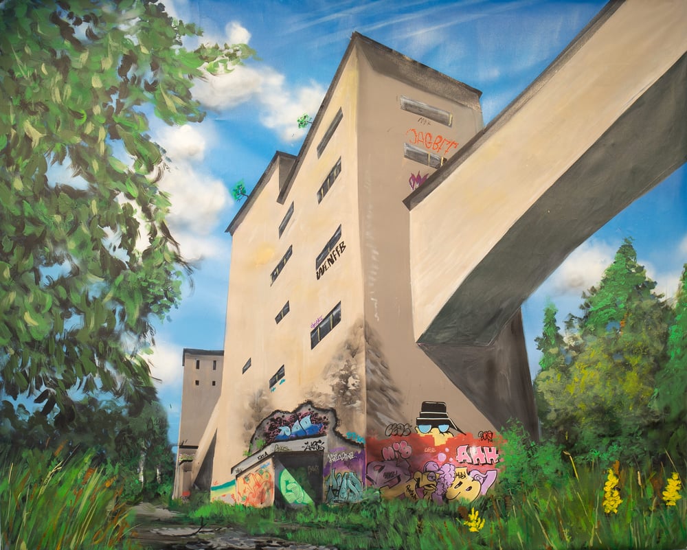 Konstverk Joel Kaarisma Ramhäll gruva