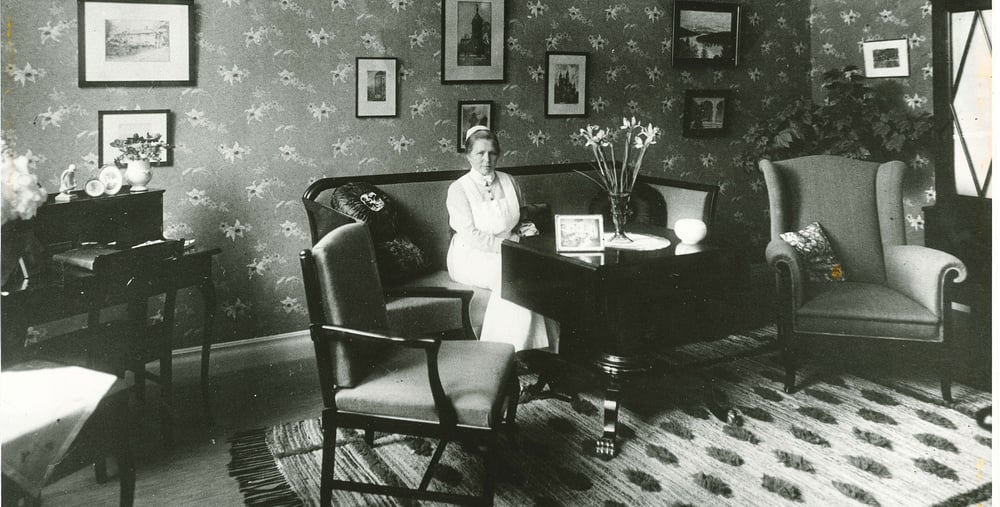 Månadens fotografi juni 2022. Husmor Nora Eichhorst