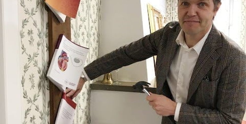 Samuel Ersryd, kirurg, kärlsektionen Gävle sjukhus.