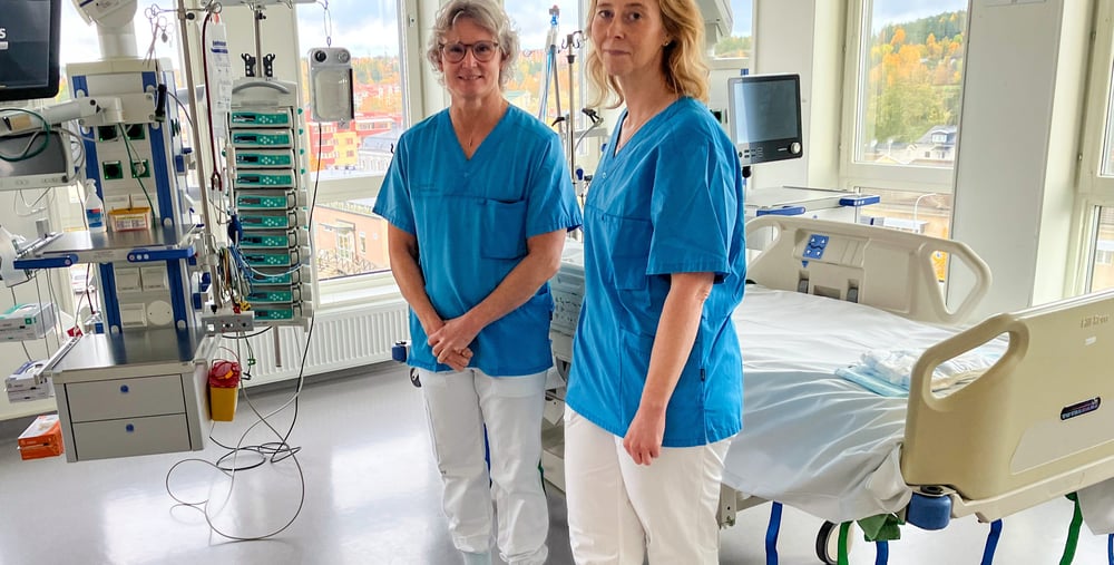 Gott exempel på arbete för hyroberoende inom verksamhetsområde anestesin.