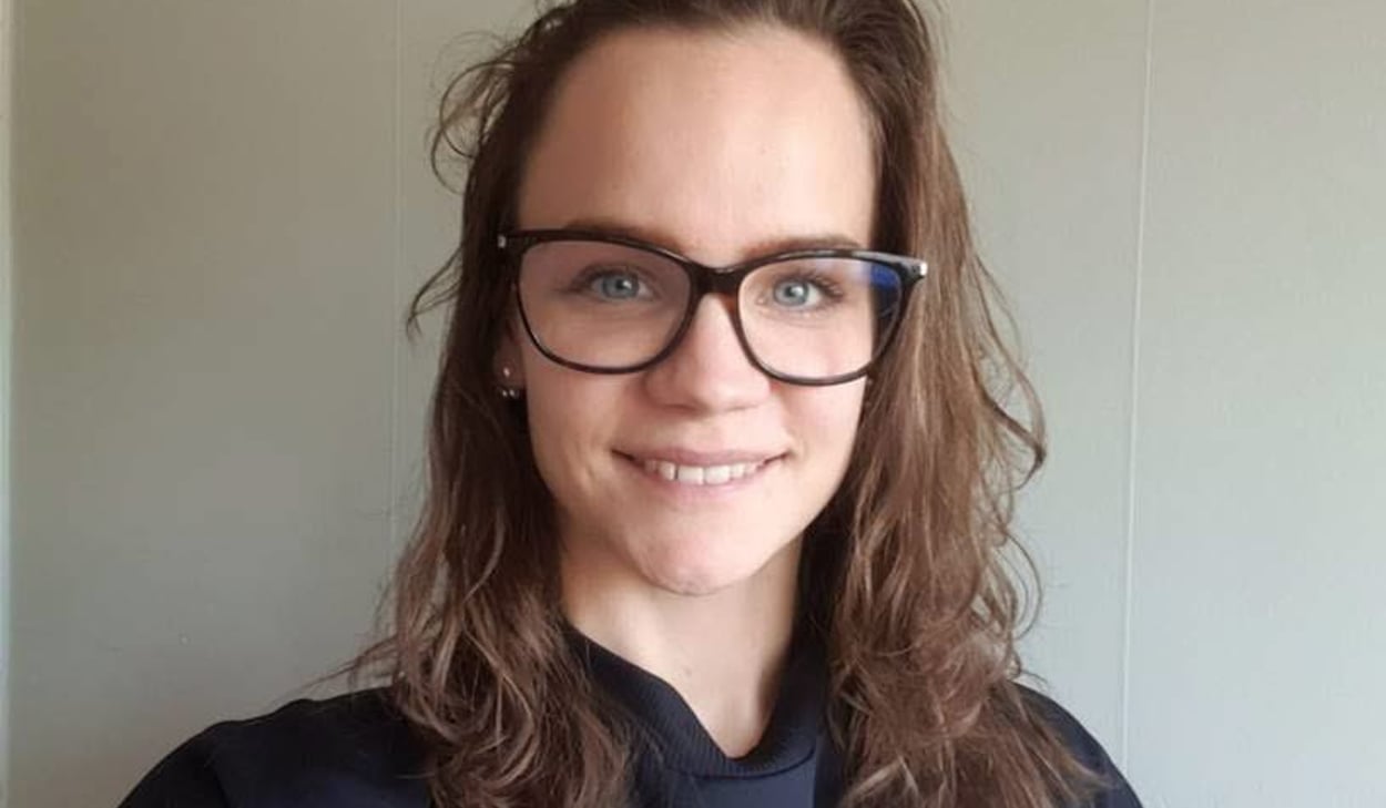 Porträtt Malin Söderqvist, verksamhetsledare i föreningen Frisk & Fri Gävleborg.