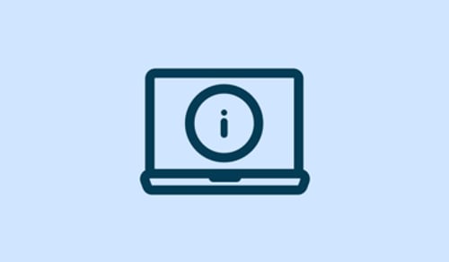 En bärbar dator med en klocka på skärmen.