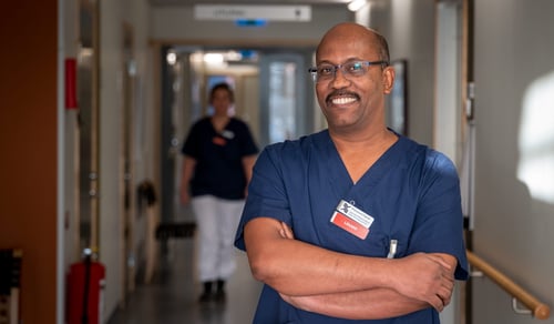 Mohamed Elghali, allmänspecialist, Valbo