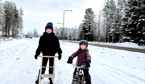 En ny gång- och cykelväg mellan Rolfhamre och Nore i Ljusdal gör det tryggare att cykla längs väg 83.