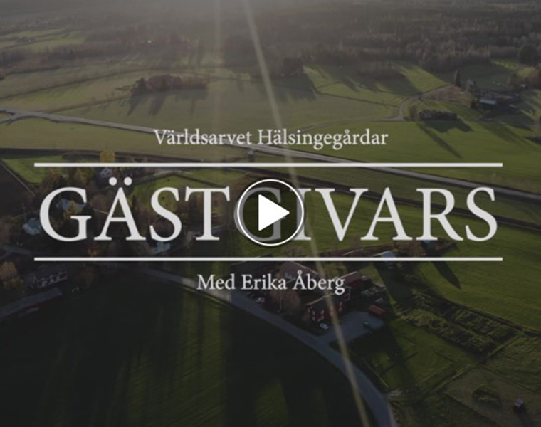 Besök Världsarvet Hälsingegårdar i nya filmer med Erika Åberg