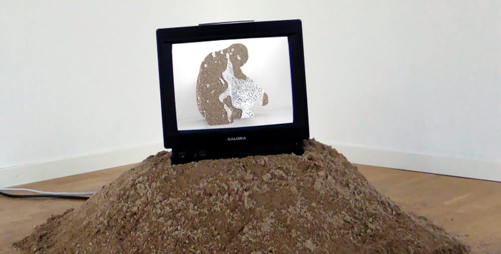 Konstverk Blanksliten av Jonas Gazell 