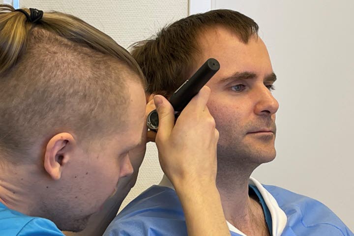 Undersökning audionom