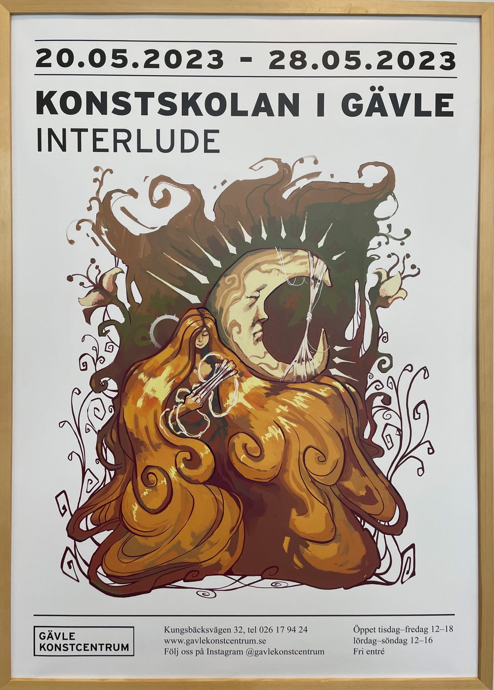 Konstskolan utställning 2023 Interlude