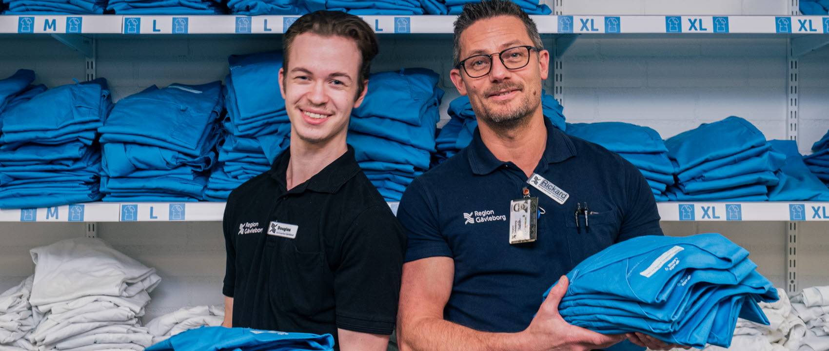 Douglas Westerberg 
Rickard Pettersson

Logistik & service, Gävle 