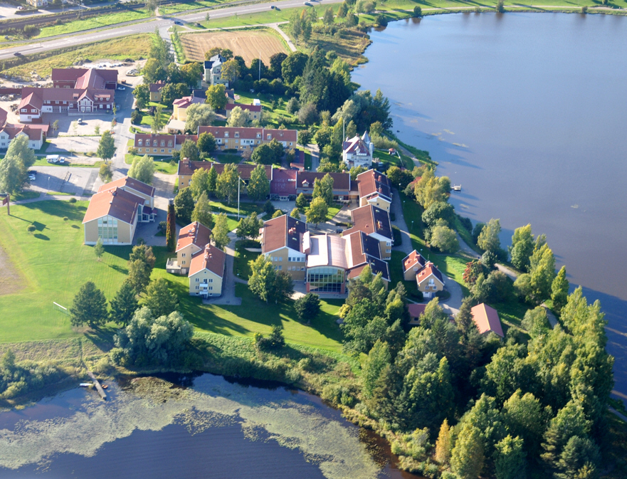 Bollnäs folkhögskola - Flygfoto