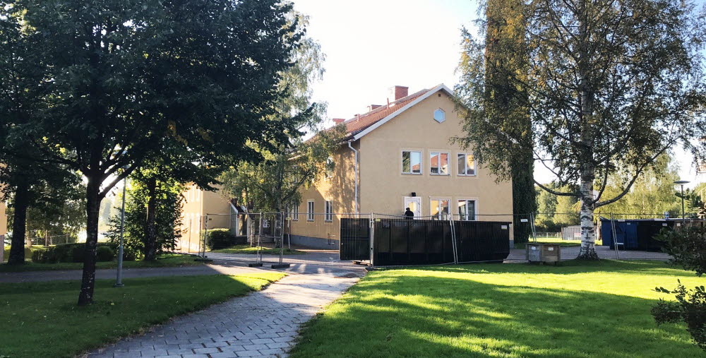 Exteriörbild på Bollnäs folkhögskola