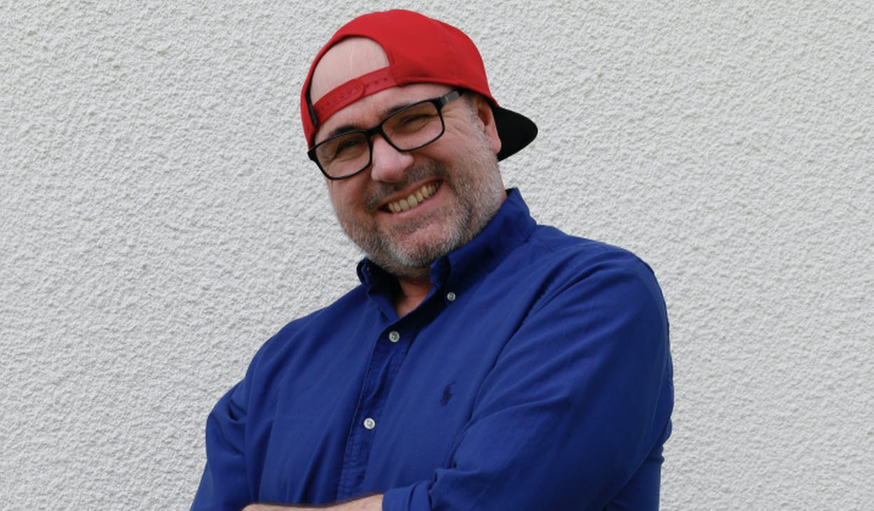 Porträttbild på Hans Carstensen