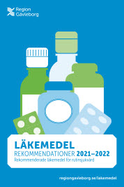 Bild på skriften "Läkemedelsrekommendationer 2021-2022"