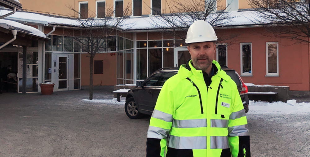Torbjørn Rastad, byggprojektchef Framtidsbygget, Hudiksvall