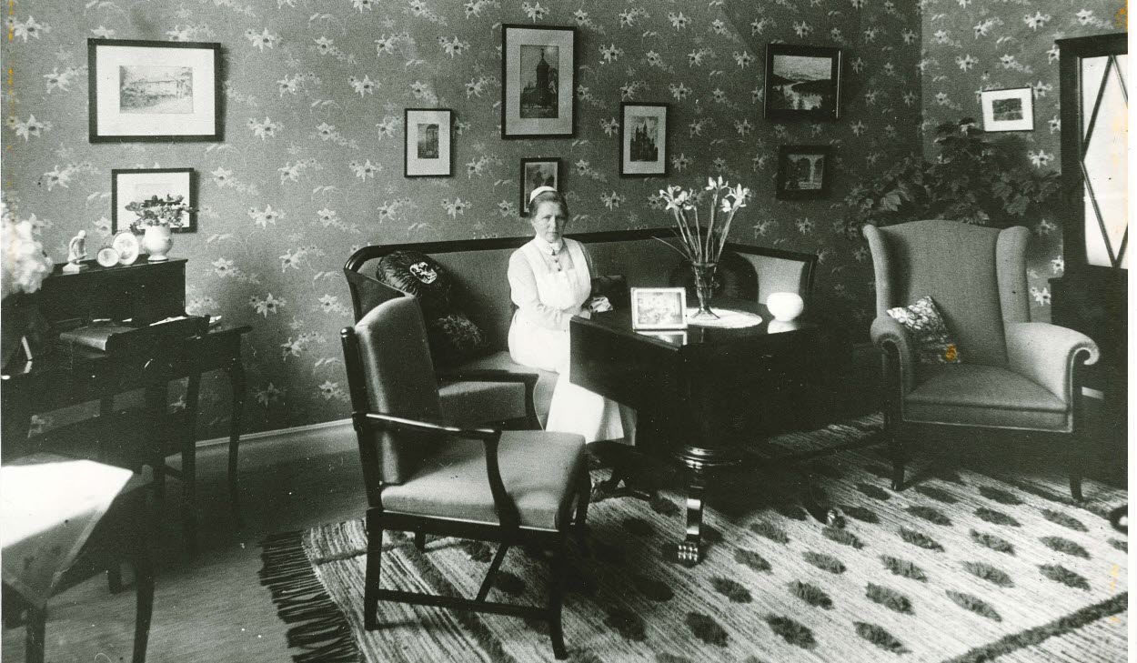 Månadens fotografi juni 2022. Husmor Nora Eichhorst