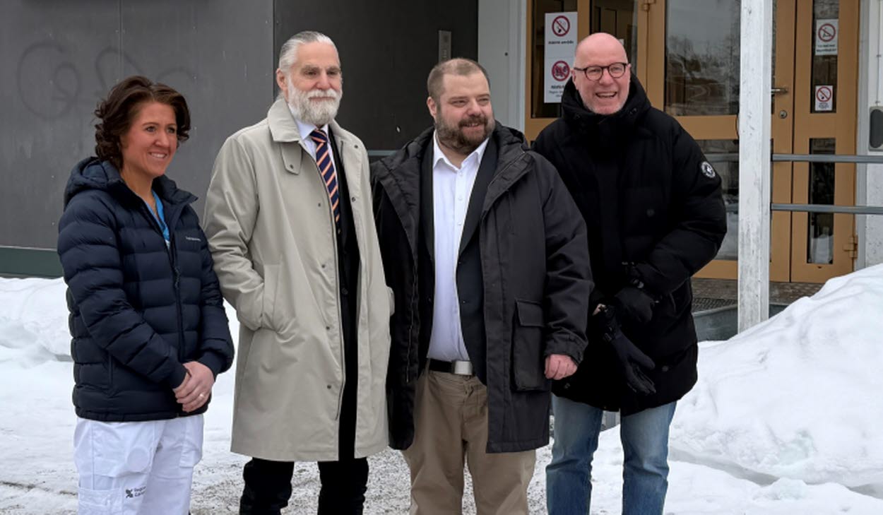 Presskonferens om bolag