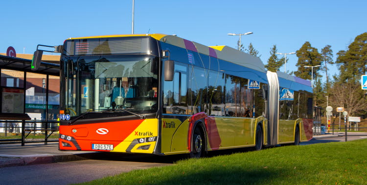 Vätgasbussar, X-trafik