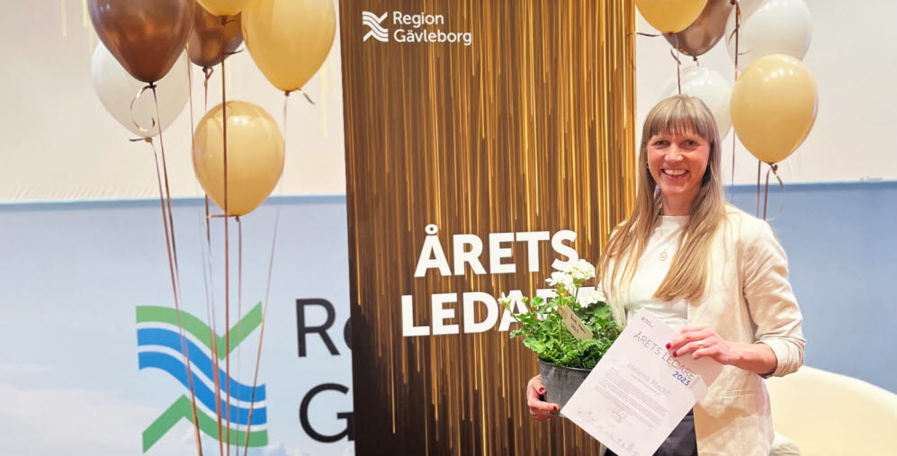 Helena Medic, vårdenhetschef dietistenheten, årets ledare 2023, ledarforum 12 maj 2023