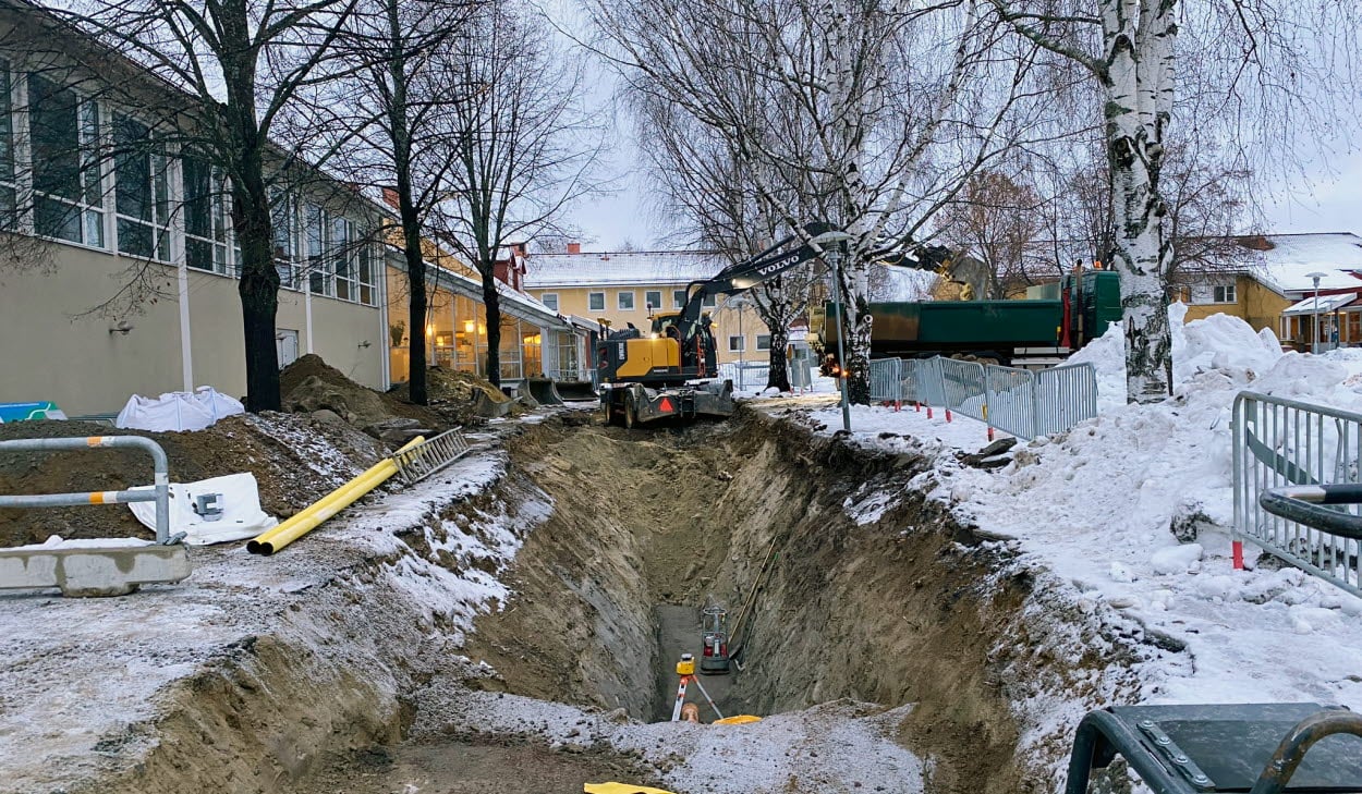 Exteriörbild på Bollnäs folkhögskoa